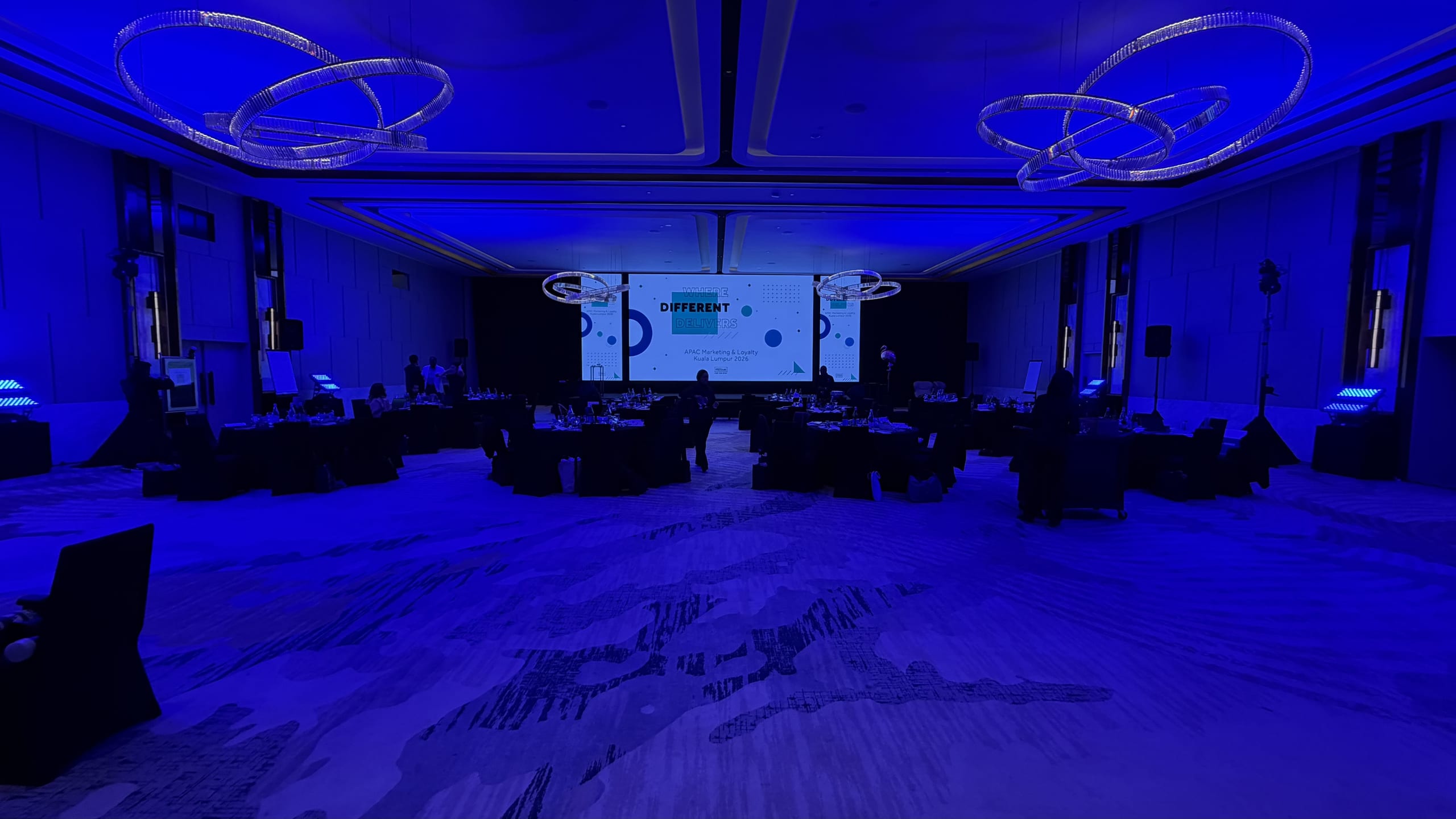 Conference gala floor